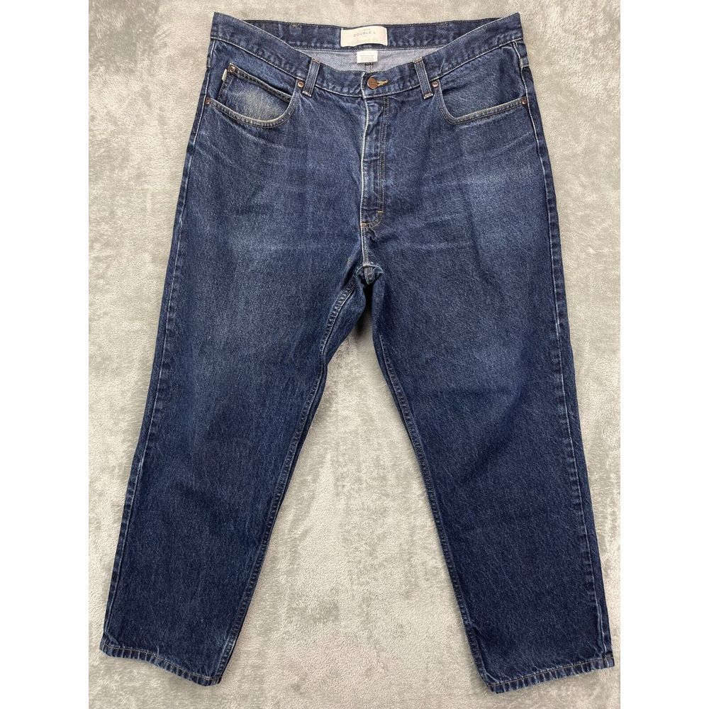 VTG LL‎ Bean Men's Double L Relaxed Fit Jeans 38x29 Blue Denim
